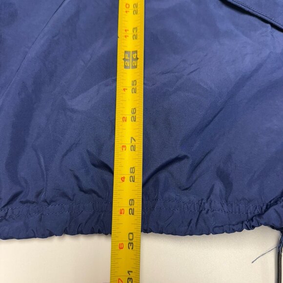 Vintage Adidas Windbreaker Jacket Mens 2XL 26.5x29.5 Blue Y2k 90s - Picture 9 of 9